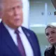 Leavitt wich Trump kaum von der Seite (Archivbild). - Bild: Evan Vucci/AP/dpa