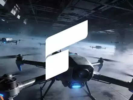 Abstrakte Darstellung moderner Luft- und Verteidigungstechnologie mit futuristischen Drohnenelementen. - Foto: über boerse-global.de