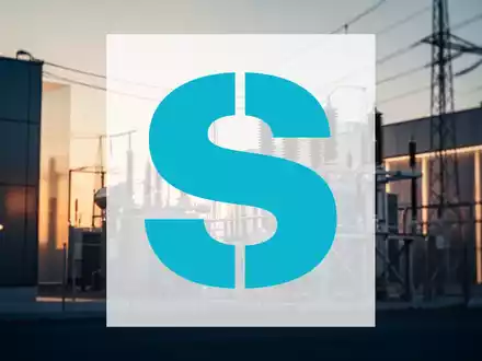 Abstraktes, atmosphärisches Bild moderner Energieinfrastruktur und Stromnetztechnologie bei goldenem Licht. - Foto: über boerse-global.de