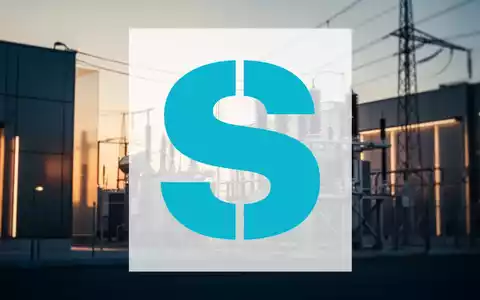 Abstraktes, atmosphärisches Bild moderner Energieinfrastruktur und Stromnetztechnologie bei goldenem Licht. - Foto: über boerse-global.de