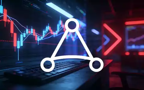 Abstrakte Darstellung volatiler Finanzmärkte mit digitalen Lichtlinien in einer modernen, dunklen Büroumgebung. - Foto: über boerse-global.de