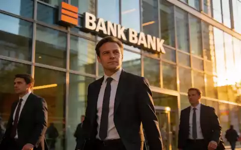Geschäftiges Treiben im Frankfurter Bankenviertel vor einem modernen Bürogebäude bei spätem Nachmittagslicht. - Foto: über boerse-global.de