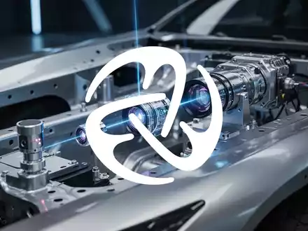 Hochmoderne Sensortechnologie und Optikkomponenten für autonomes Fahren in einem technologischen, industriellen Kontext. - Foto: über boerse-global.de