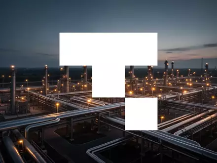 Abstrakte Darstellung moderner Energieinfrastruktur und industrieller Expansion bei Dämmerung. - Foto: über boerse-global.de