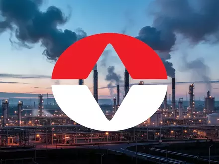 Industrielle Chemieanlage bei Dämmerung als Symbol für industrielle Stabilität und Beständigkeit. - Foto: über boerse-global.de