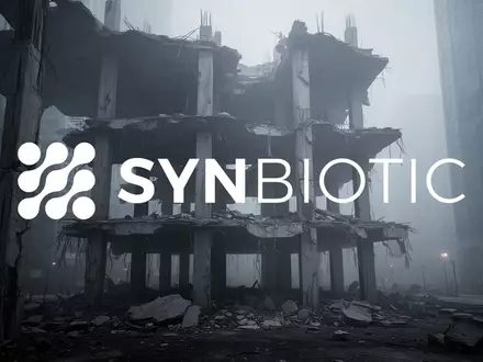 Abstrakte Darstellung einer architektonischen Struktur im Nebel als Symbol für wirtschaftliche Instabilität und Insolvenz. - Foto: über boerse-global.de
