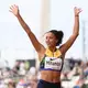 Malaika Mihambo ist zum Abschluss der EM in Birmingham gefordert. (Archivbild) - Bild: Robert Michael/dpa