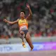 Auch bei der WM im vorigen Jahr stand Malaika Mihambo auf dem Podium. (Archivbild) - Bild: Michael Kappeler/dpa