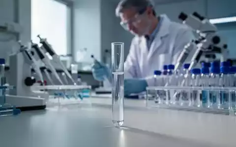Eine medizinische Fachkraft arbeitet in einem modernen Labor an einer Blutprobe für die Alzheimer-Diagnostik. - Foto: über boerse-global.de