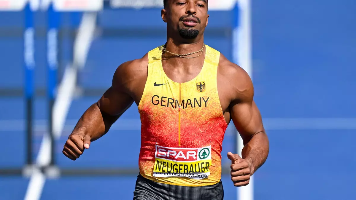Leo Neugebauer büßte nach dem Hürdensprint einige Punkte ein. - Bild: Sven Hoppe/dpa
