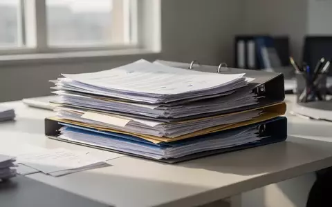 Ein aufgeräumter Schreibtisch mit ordentlichen Unterlagen und Dokumenten in einem modernen Büro. - Foto: über boerse-global.de