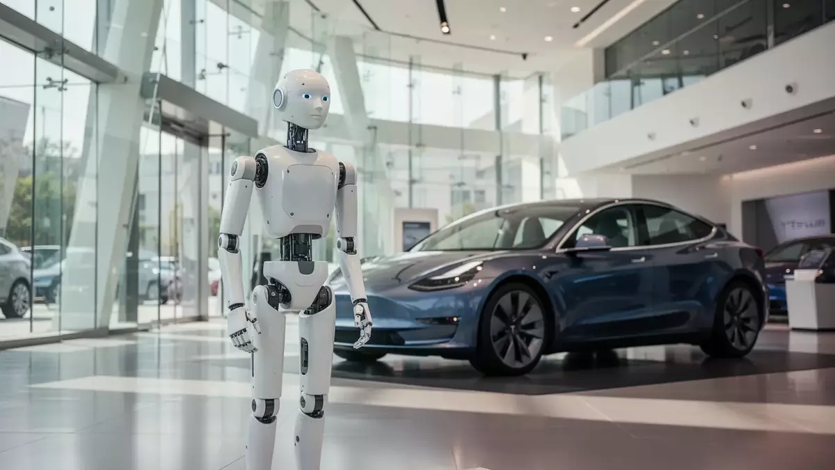 BYD bringt humanoide Roboter in Schauräume: Kundeninteraktion der Zukunft