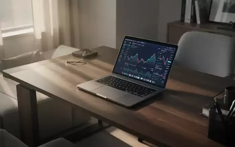 Ein minimalistischer, moderner Schreibtisch in einem ruhigen Büro mit weichem Tageslicht. - Foto: über boerse-global.de