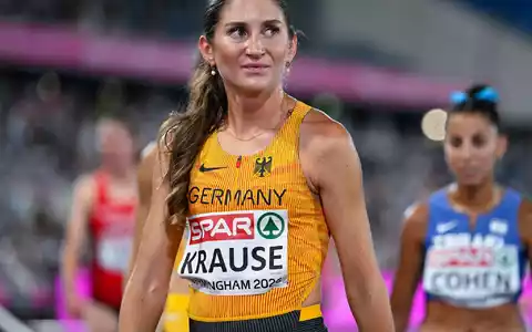 Gesa Krause gewann zum dritten Mal EM-Gold über 3.000 Meter Hindernis. - Foto: Sven Hoppe/dpa