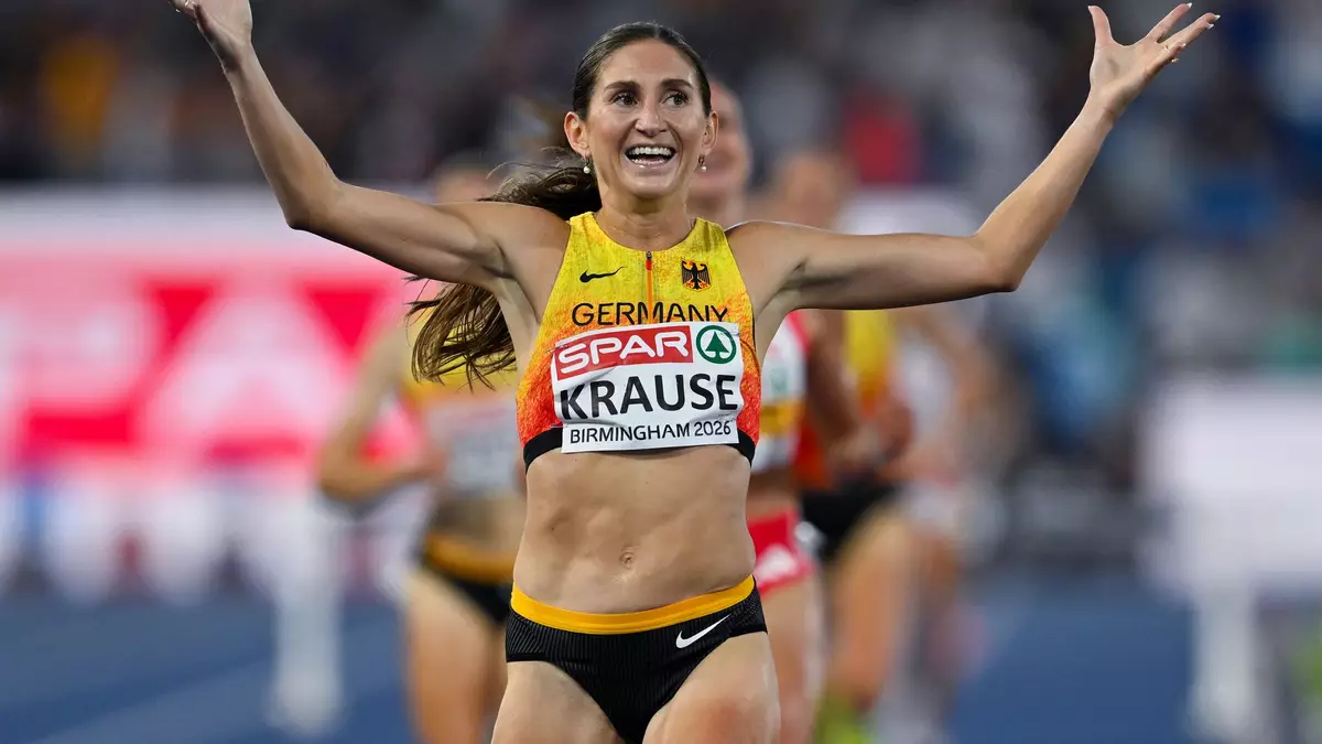 Gesa Krause feierte ihren dritten EM-Titel. - Bild: Sven Hoppe/dpa