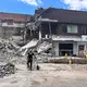 Das Gebäude der Bäckerei 