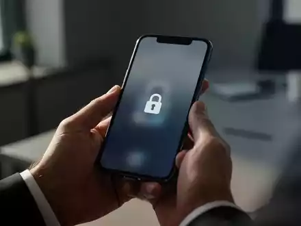 Nahaufnahme eines modernen Smartphones in den Händen einer Person als Symbol für digitale Sicherheit und Datenschutz. - Foto: über boerse-global.de