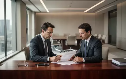 Ein Finanzvorstand arbeitet konzentriert in einem modernen, hellen Büro an Unterlagen. - Foto: über boerse-global.de