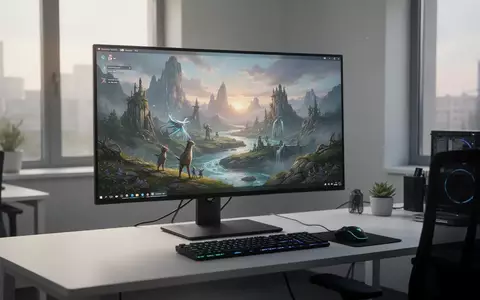 Ein moderner Gaming-Arbeitsplatz mit einem Linux-Desktop, auf dem ein hochauflösendes Videospiel zu sehen ist. - Foto: über boerse-global.de