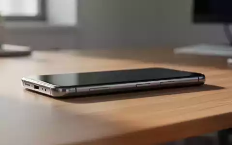 Ein hochwertiges Smartphone liegt auf einem modernen Schreibtisch in sanftem Tageslicht. - Foto: über boerse-global.de