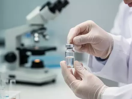 Ein Forscher im Labor bei der Arbeit mit medizinischen Proben zur Untersuchung neurobiologischer Prozesse. - Foto: über boerse-global.de