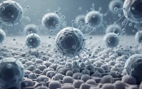 Nahaufnahme von Immunzellen unter einem wissenschaftlichen Mikroskop bei der Interaktion mit einer strukturierten Oberfläche. - Foto: über boerse-global.de