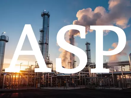 Industrielle Gasanlage bei Sonnenaufgang, die eine moderne Helium-Gewinnungsanlage symbolisiert. - Foto: über boerse-global.de
