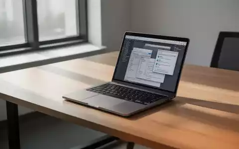 Ein moderner, aufgeräumter Arbeitsplatz mit einem Laptop in einem hellen Büro bei natürlichem Tageslicht. - Foto: über boerse-global.de