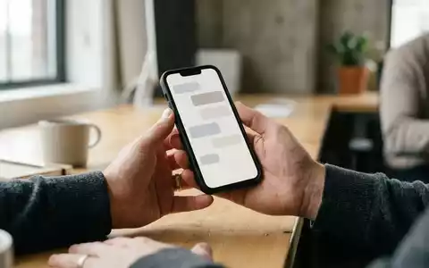 Nahaufnahme einer Hand, die ein Smartphone hält, um die Sicherheit bei der Nutzung von Messenger-Diensten zu symbolisieren. - Foto: über boerse-global.de