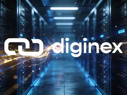 Abstrakte Darstellung einer modernen digitalen Finanzinfrastruktur in einem Serverraum mit atmosphärischer Beleuchtung. - Foto: über boerse-global.de