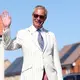 Schon bei der Stimmabgabe war er gut gelaunt: Rechtspopulist Nigel Farage.  - Bild: Richard Pelham/AP/dpa