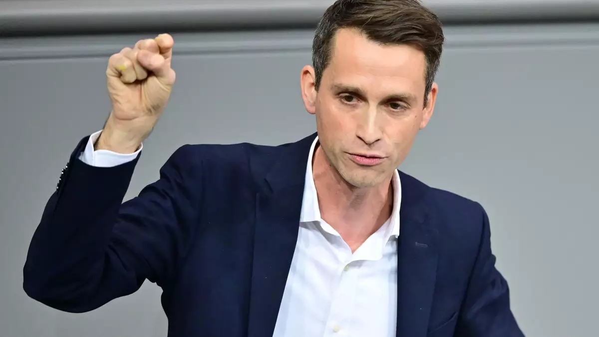 Der Grünen-Politiker Audretsch macht Reiche Vorwürfe. (Archivbild) - Bild: Sebastian Christoph Gollnow/dpa