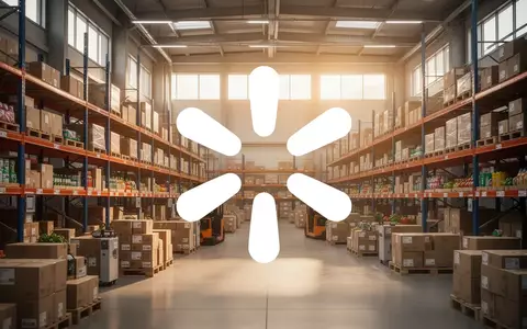 Ein modernes, helles Logistikzentrum in einer professionellen, optimistischen Marktstimmung. - Foto: über boerse-global.de