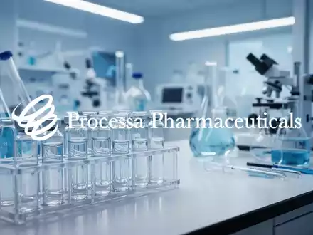 Modernes pharmazeutisches Forschungslabor mit Glasphiolen und wissenschaftlicher Ausrüstung als Symbol für Biotech-Investitionen - Foto: über boerse-global.de