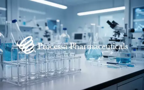 Modernes pharmazeutisches Forschungslabor mit Glasphiolen und wissenschaftlicher Ausrüstung als Symbol für Biotech-Investitionen - Foto: über boerse-global.de