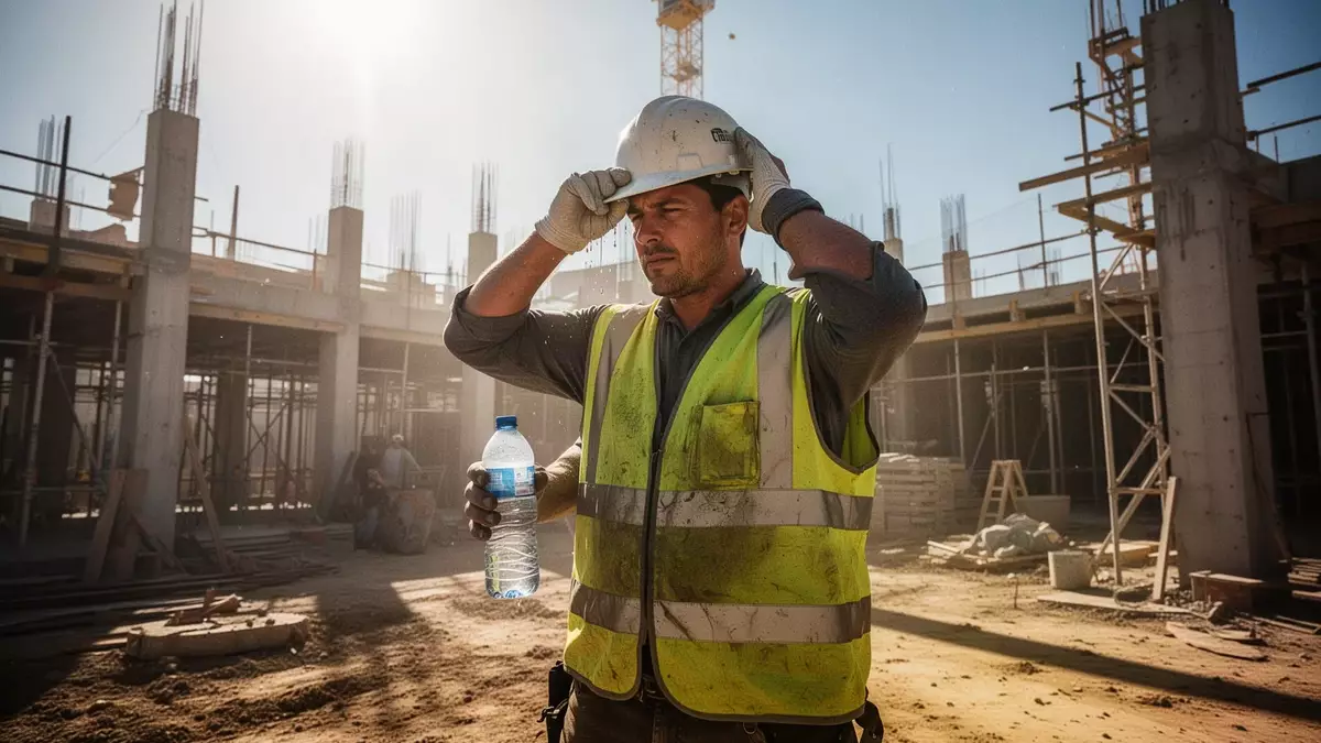 Hitzeschutz am Arbeitsplatz: IG BAU fordert verbindliche Regeln für Bauarbeiter