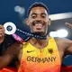 Emil Agyekum hat EM-Silber über 400 Meter Hürden gewonnen. - Bild: Sven Hoppe/dpa