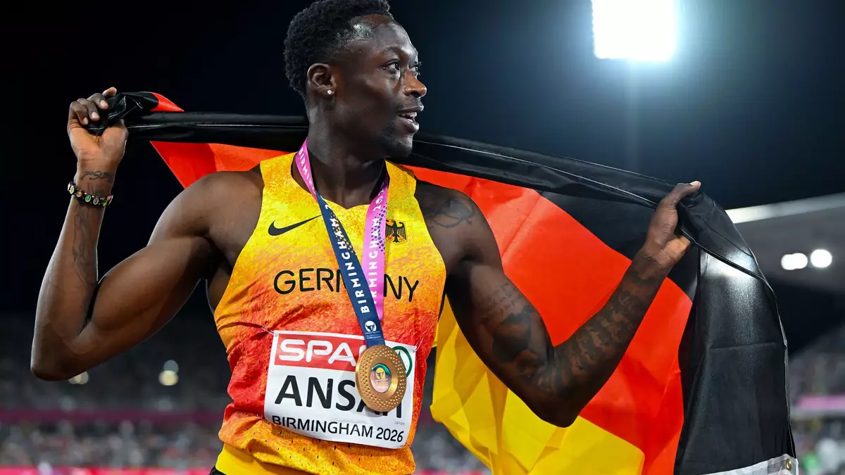 Owen Ansah krönte sich zum 200-Meter-Europameister. - Bild: Sven Hoppe/dpa