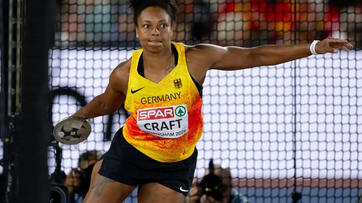 Shanice Craft holte erstmals Silber bei einer EM. - Bild: Sven Hoppe/dpa