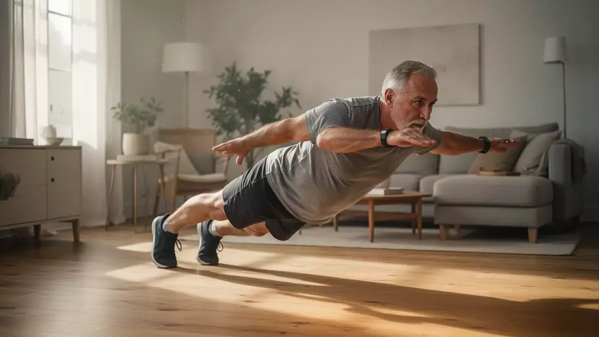 Fit ab 50: Sechs effektive Bodyweight-Übungen für mehr Kraft und Mobilität