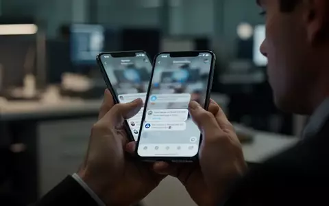 Eine Person hält ein Smartphone in den Händen, während sie auf dem Bildschirm eine verdächtige Nachricht betrachtet. - Foto: über boerse-global.de