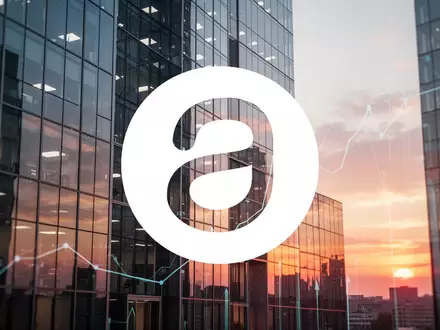 Abstrakte Darstellung eines modernen Bürogebäudes bei Sonnenuntergang als Symbol für Marktaktivität und Unternehmenswachstum. - Foto: über boerse-global.de