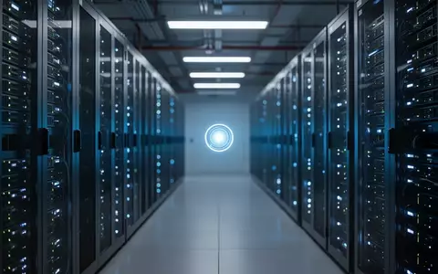 Ein moderner Serverraum mit beleuchteten Racks in einem vietnamesischen Technologiezentrum. - Foto: über boerse-global.de