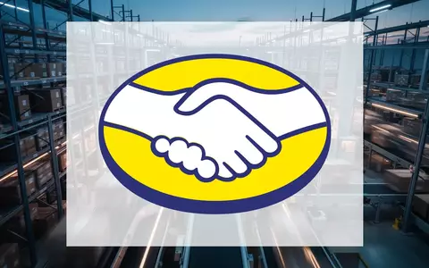 Abstraktes Bild eines modernen Logistikzentrums mit dynamischer Beleuchtung, das den E-Commerce-Sektor symbolisiert. - Foto: über boerse-global.de