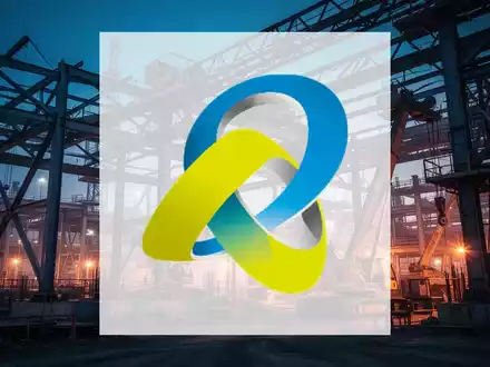Abstrakte Industrielandschaft mit Stahlkonstruktionen bei Dämmerung als Symbol für den Industriesektor. - Foto: über boerse-global.de