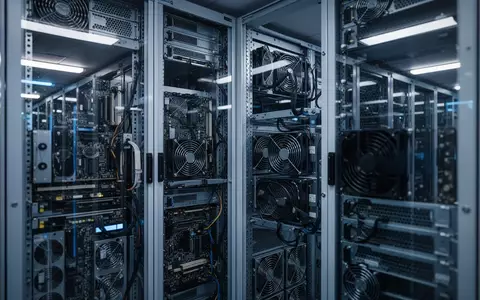 Modernes Rechenzentrum mit hochmodernen KI-Server-Racks in einer professionellen Industrieumgebung. - Foto: über boerse-global.de