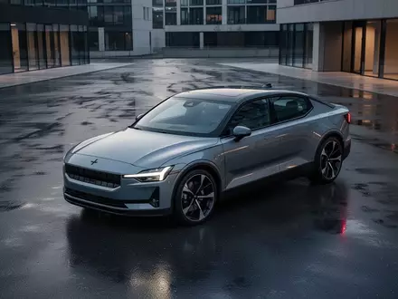Ein moderner Polestar Elektro-PKW auf einer asphaltierten Fläche bei Dämmerung. - Foto: über boerse-global.de