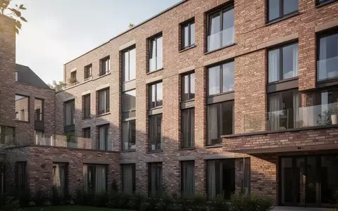 Ein modernes Wohngebäude in Deutschland bei Tageslicht, das die architektonische Struktur einer Immobilie zeigt. - Foto: über boerse-global.de