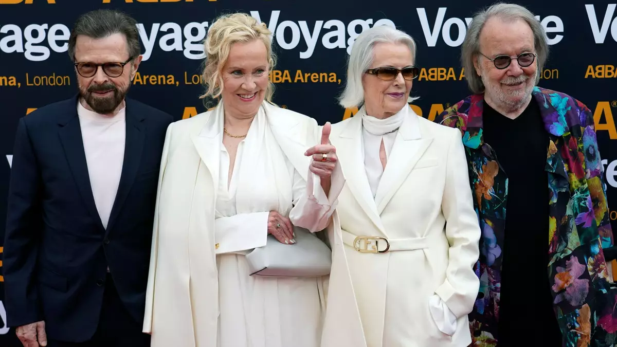 Die Abba-Mitglieder im Jahr 2022. - Bild: Alberto Pezzali/AP/dpa