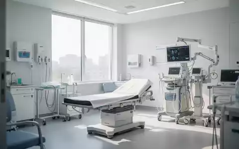 Moderner Behandlungsraum in einer Fachklinik mit hochwertiger medizinischer Ausstattung und heller, freundlicher Atmosphäre. - Foto: über boerse-global.de